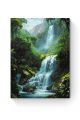 Картина по номерам на подрамнике «Водопад» 70x50 см