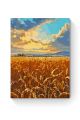 Картина по номерам на подрамнике «Поле пшеницы» 25x20 см