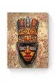 Картина по номерам на подрамнике «Маска Африки» 35x25 см