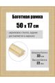 Рамка багетная для картин со стеклом 50 x 17 см, РБ-262