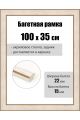 Рамка багетная для картин со стеклом 100 x 35 см, РБ-264