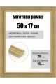 Рамка багетная для картин со стеклом 50 x 17 см, РБ-254