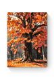 Картина по номерам на подрамнике «Осенний клён» 70x50 см