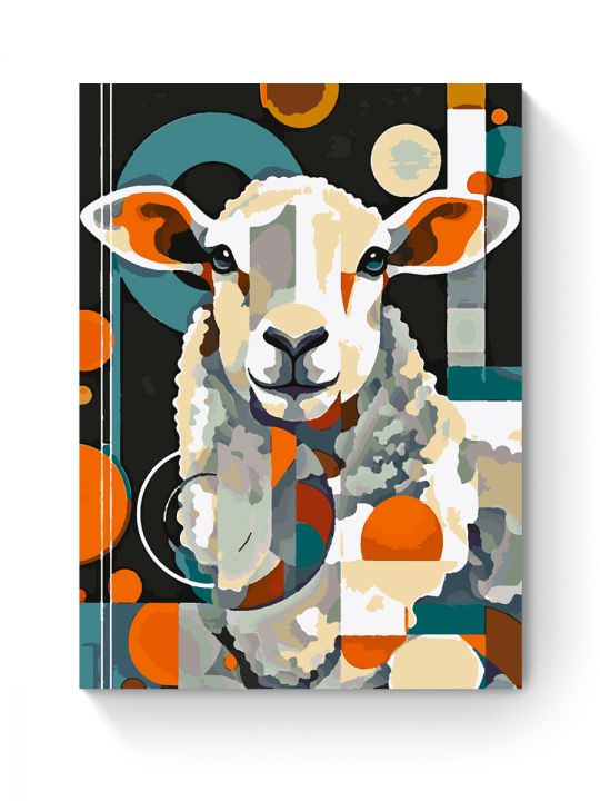 Картина по номерам на подрамнике «Овечка» 70x50 см