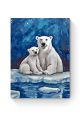 Картина по номерам на подрамнике «Медведица» 70x50 см
