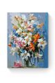Картина по номерам на подрамнике «Букет в вазе» 70x50 см
