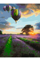 Картина по номерам на подрамнике «Воздушный шар» 70x50 см