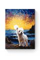 Картина по номерам на подрамнике «Вест-хайленд» 70x50 см