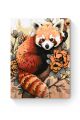 Картина по номерам на подрамнике «Красная панда» 70x50 см