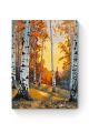 Картина по номерам на подрамнике «Осенний лес» 70x50 см