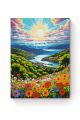 Картина по номерам на подрамнике «Сказочный вид» 70x50 см