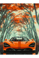 Картина по номерам на подрамнике «Суперкар» 70x50 см