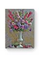 Картина по номерам на подрамнике «Цветы в вазе» 70x50 см