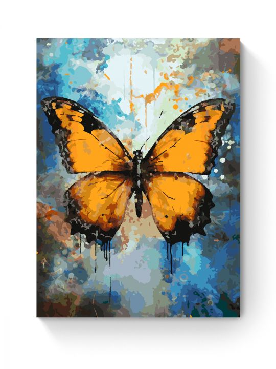 Картина по номерам на подрамнике «Бабочка» 70x50 см