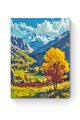 Картина по номерам на подрамнике «Осень в горах» 70x50 см