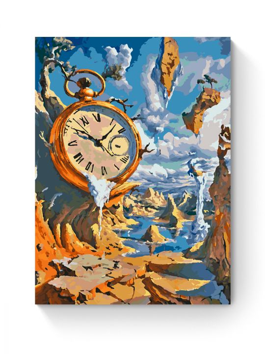Картина по номерам на подрамнике «Полет времени» 70x50 см
