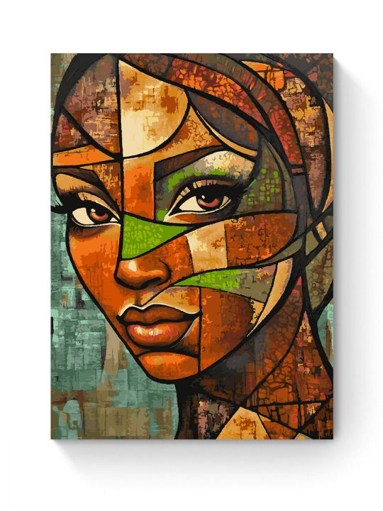 Картина по номерам на подрамнике «Мулатка» 90x70 см