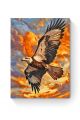 Картина по номерам на подрамнике «Полёт орла» 90x70 см