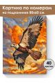 Картина по номерам на подрамнике «Полёт орла» 80x60 см