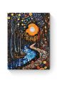 Картина по номерам на подрамнике «Ночной парк» 90x70 см