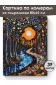 Картина по номерам на подрамнике «Ночной парк» 80x60 см