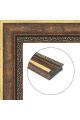 Рамка багетная для картин со стеклом 40 x 30 см, РБ-284