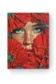 Алмазная мозаика на подрамнике «Девушка в маках» 40x30 см