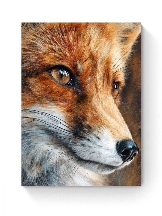 Алмазная мозаика на подрамнике «Лисица» 50x40 см