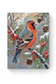 Алмазная мозаика на подрамнике «Снегирь» 90x70 см