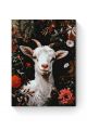 Картина по номерам на подрамнике «Белая козочка» 35x25 см