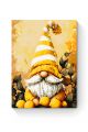 Картина по номерам на подрамнике «Лимонный гном» 25x20 см