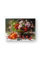 Картина по номерам на подрамнике «Ягодный пир» 35x25 см