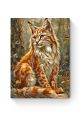 Картина по номерам на подрамнике «Рысь в лесу» 90x70 см