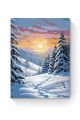Картина по номерам на подрамнике «Зимний пейзаж» 80x60 см