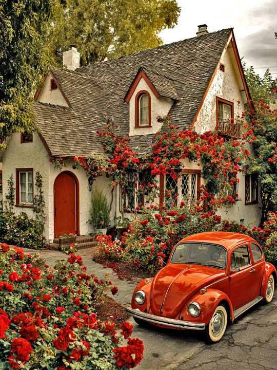 Алмазная мозаика без подрамника «Домик мечты» 130x100 см