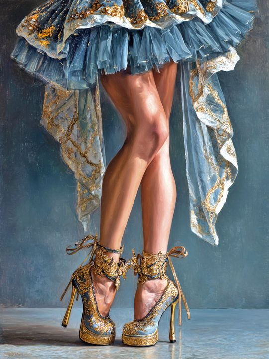 Алмазная мозаика без подрамника «Мини-юбочка» 40x30 см