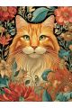 Алмазная мозаика без подрамника «Мурлыка» 90x70 см