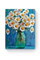 Картина по номерам на подрамнике «Ромашки» 25x20 см