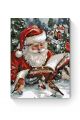 Картина по номерам на подрамнике «Дед Мороз» 25x20 см
