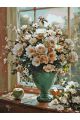 Картина по номерам без подрамника «Букет роз» 80x60 см