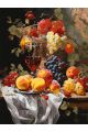 Картина по номерам на подрамнике «Фруктовый пир» 70x50 см
