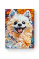 Картина по номерам на подрамнике «Яркий шпиц» 35x25 см