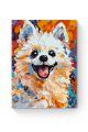 Картина по номерам на подрамнике «Яркий шпиц» 25x20 см