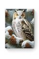 Картина по номерам на подрамнике «Совушка» 70x50 см