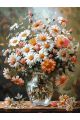Картина по номерам без подрамника «Букет ромашек» 80x60 см