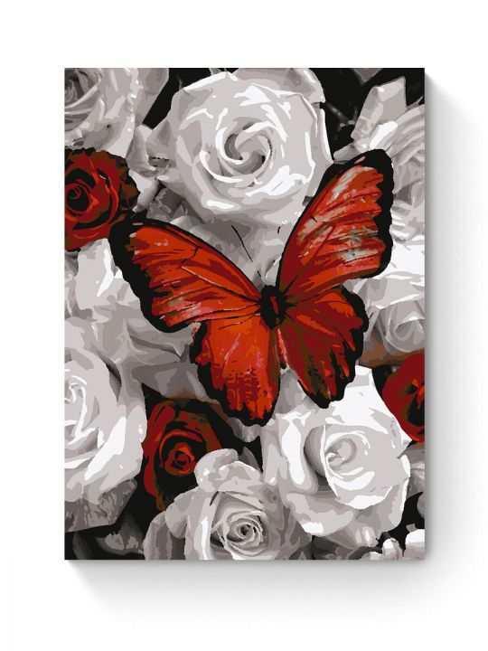 Картина по номерам на подрамнике «Бабочка» 70x50 см
