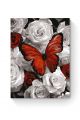 Картина по номерам на подрамнике «Бабочка» 80x60 см