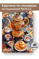 Картина по номерам на подрамнике «Чаепитие» 90x70 см