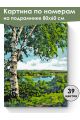 Картина по номерам на подрамнике «Просторы» 80x60 см