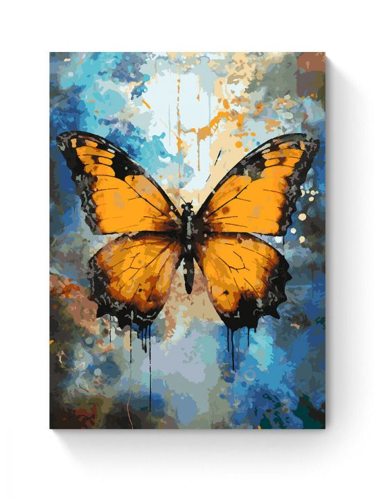 Картина по номерам на подрамнике «Бабочка» 90x70 см